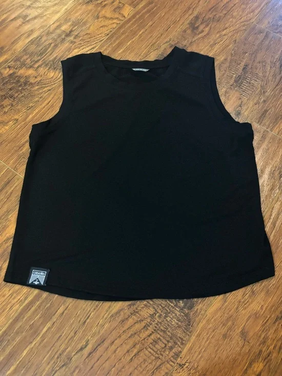 Oiselle Tank Top Womens Small Black Casual Sleeveless like new - Picture 1 of 3